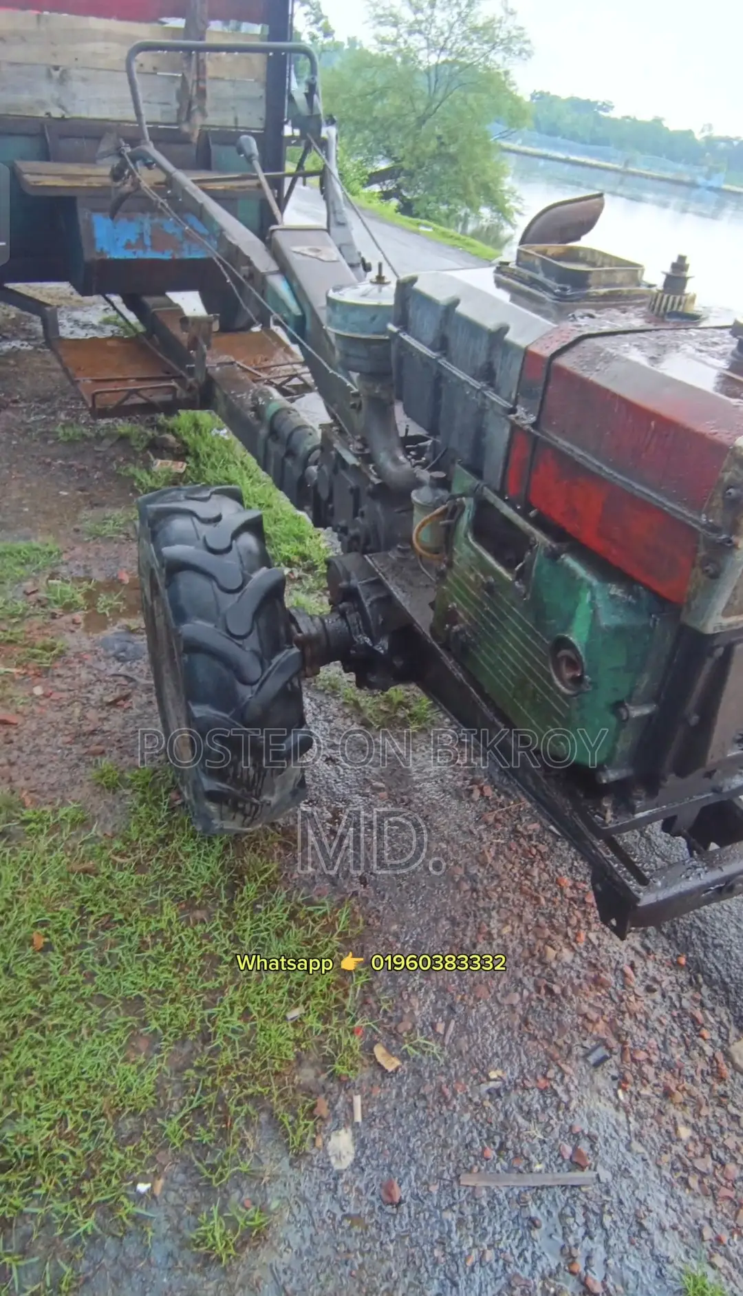 Old Power Tiller Trolley for Sale