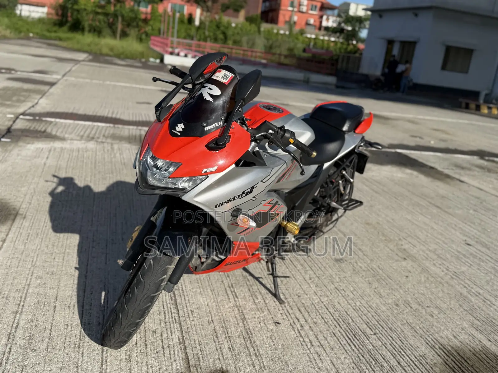 Suzuki Gixxer SF 2023 Orange