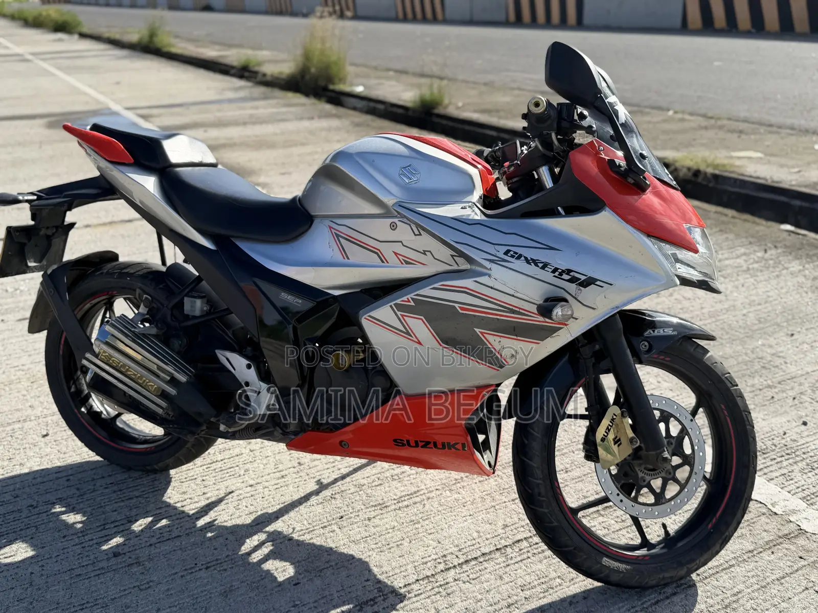 Suzuki Gixxer SF 2023 Orange