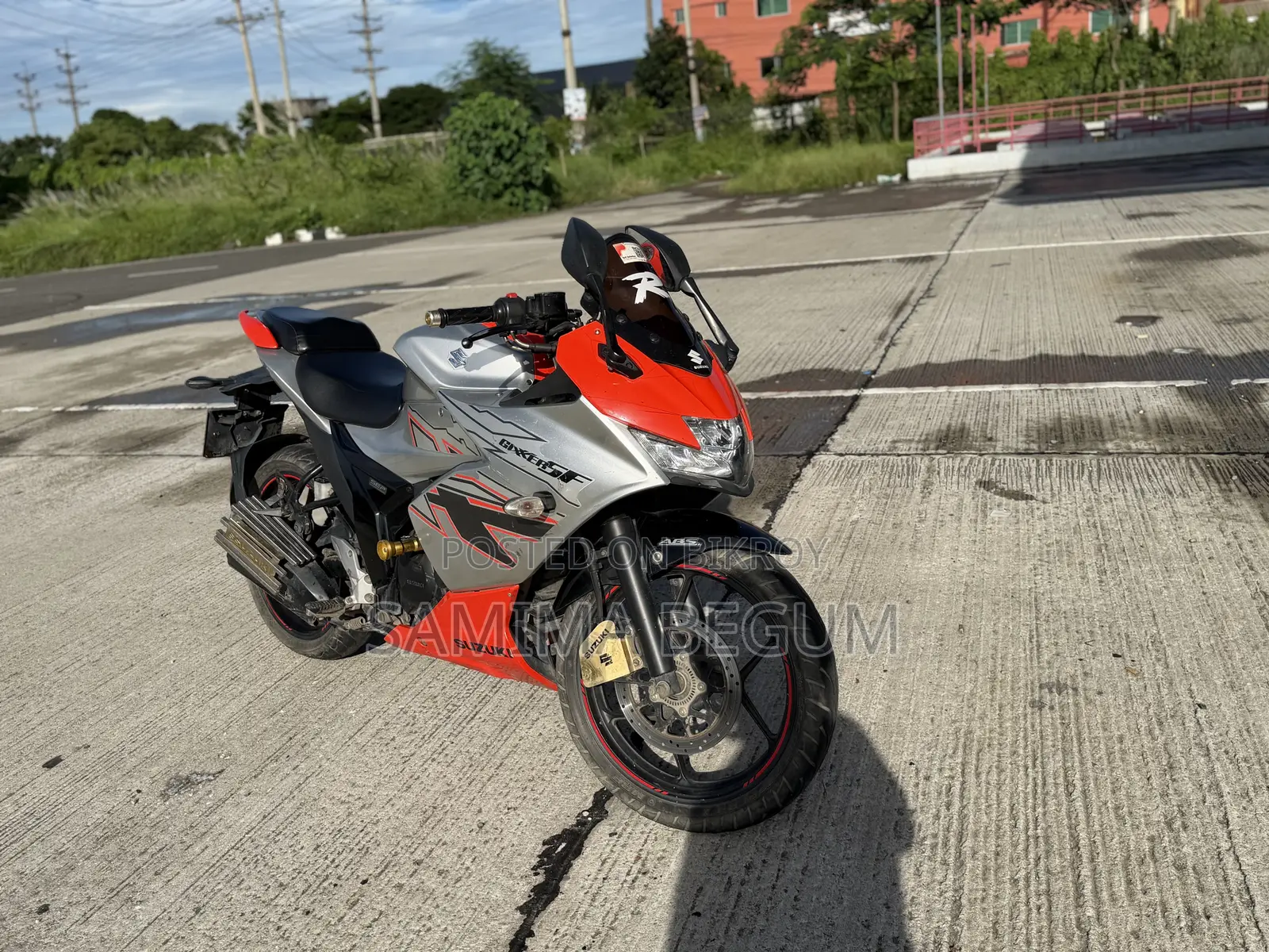 Suzuki Gixxer SF 2023 Orange