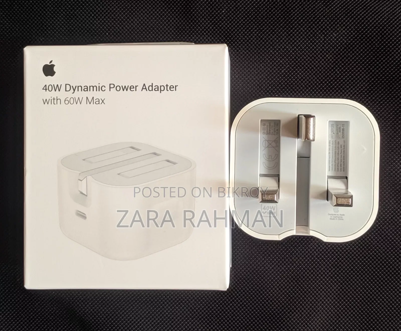 Original Apple iPhone 40w Dynamic Adapter With 60w Max