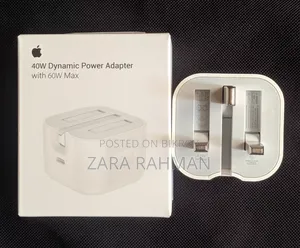 Original Apple iPhone 40w Dynamic Adapter With 60w Max