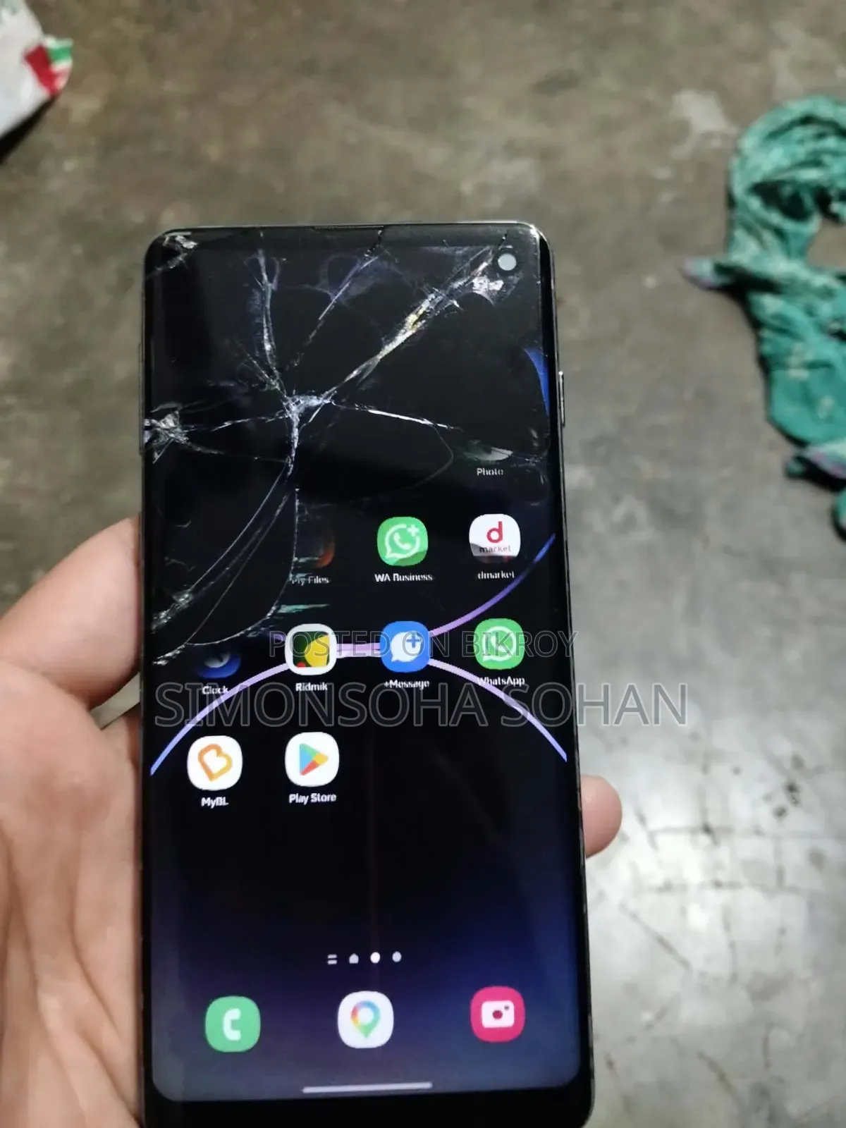 Samsung Galaxy S10 128 GB Blue