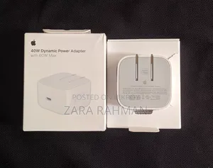 Original Apple iPhone 40w Dynamic Adapter With 60w Max