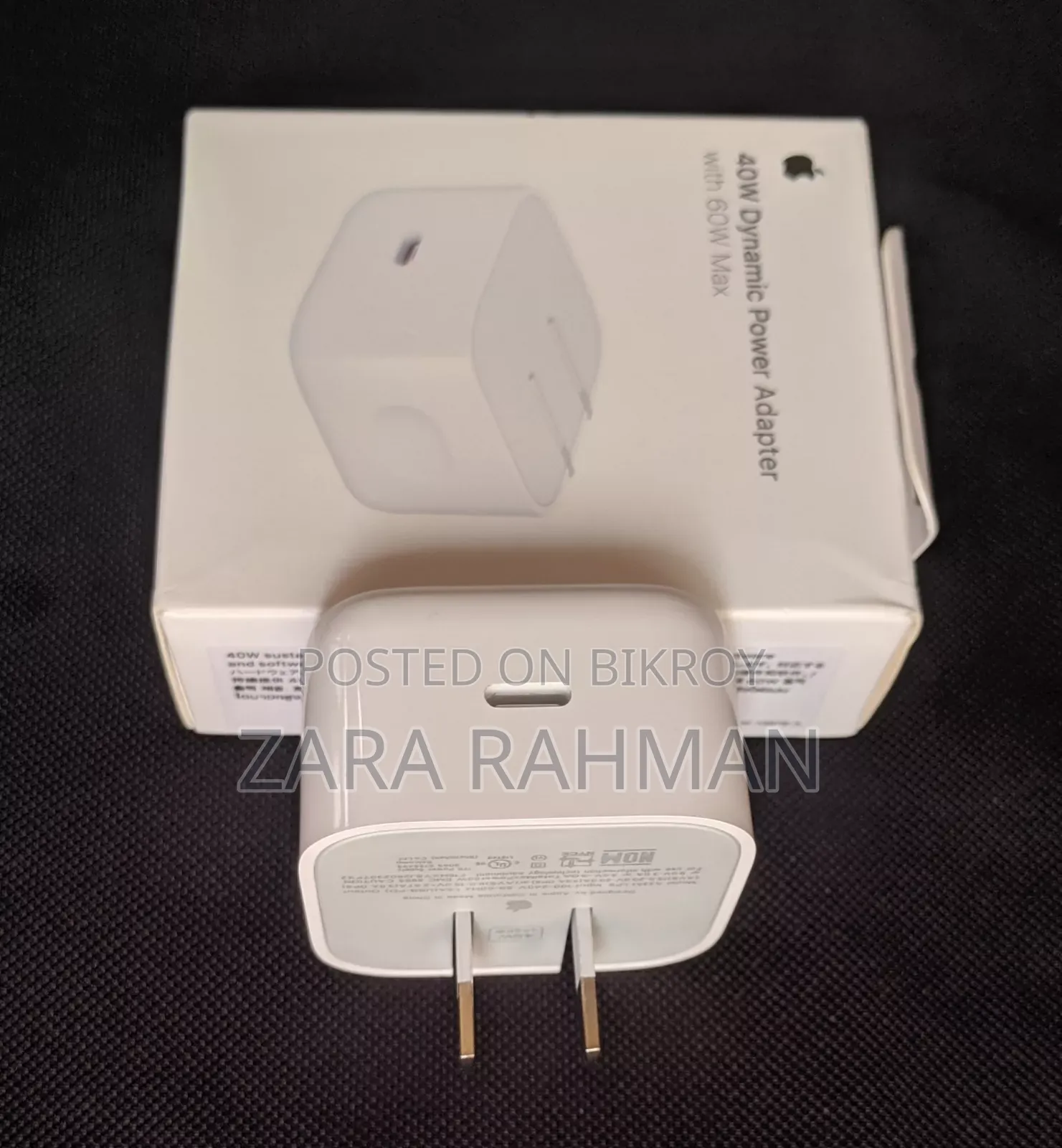 Original Apple iPhone 40w Dynamic Adapter With 60w Max