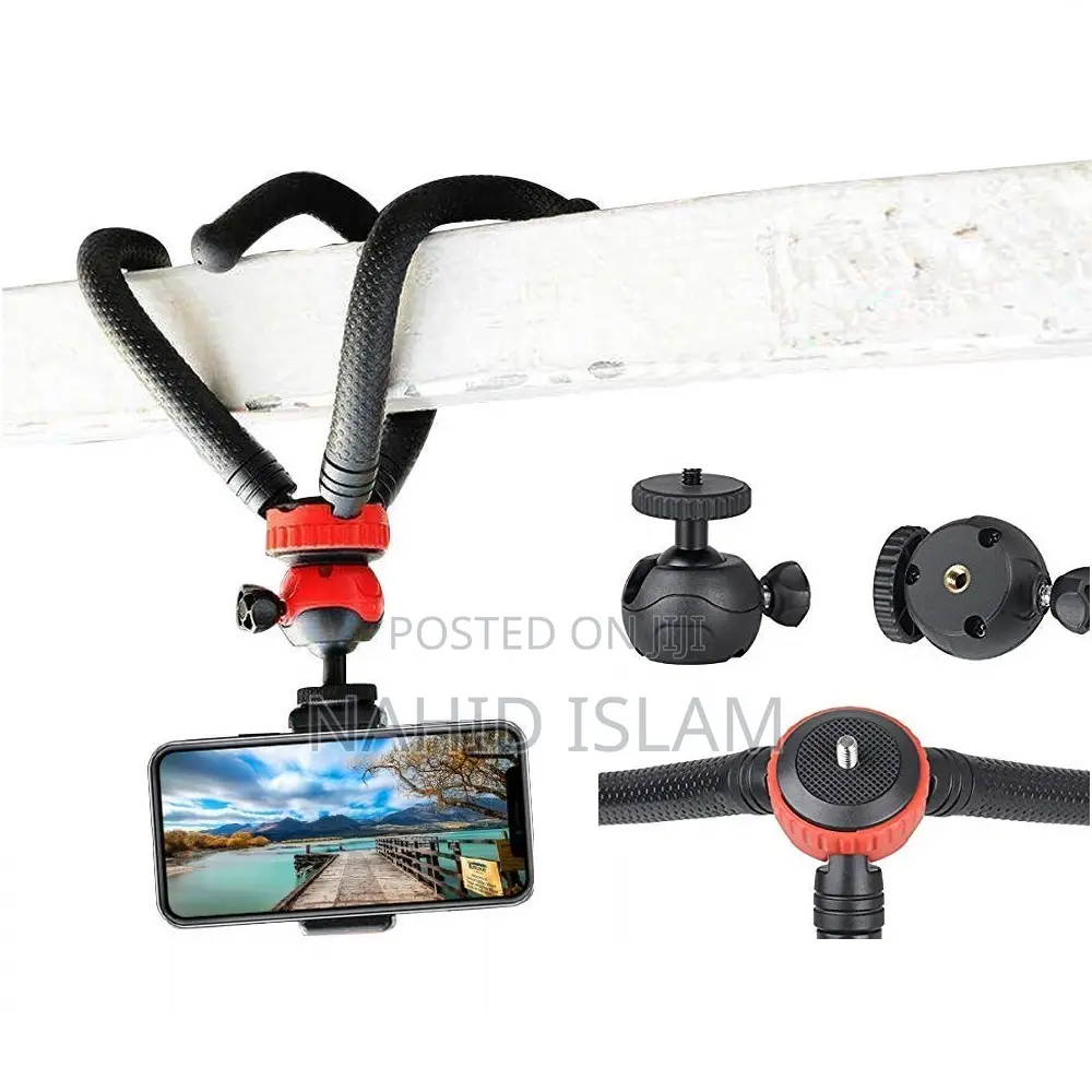 Combo! Octopus Tripod With Ball Head- Best for DSLR or Smart