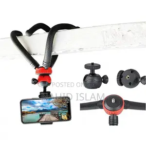 Photo - Combo! Octopus Tripod With Ball Head- Best for DSLR or Smart