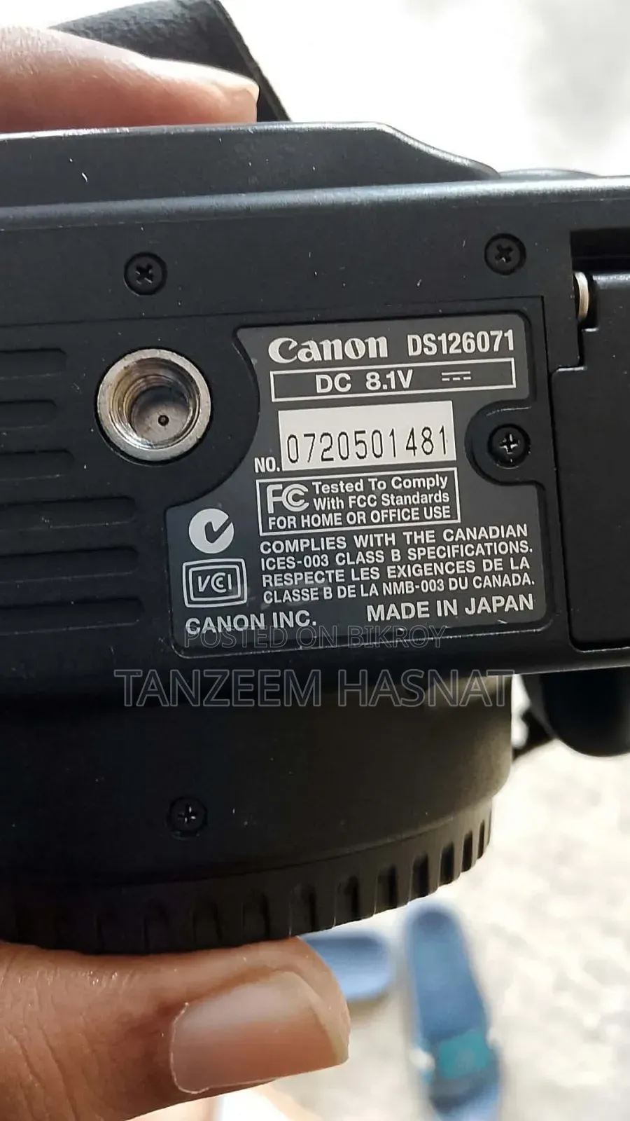 Canon EOS 350D / Digital Rebel XT DSLR Camera + Lens