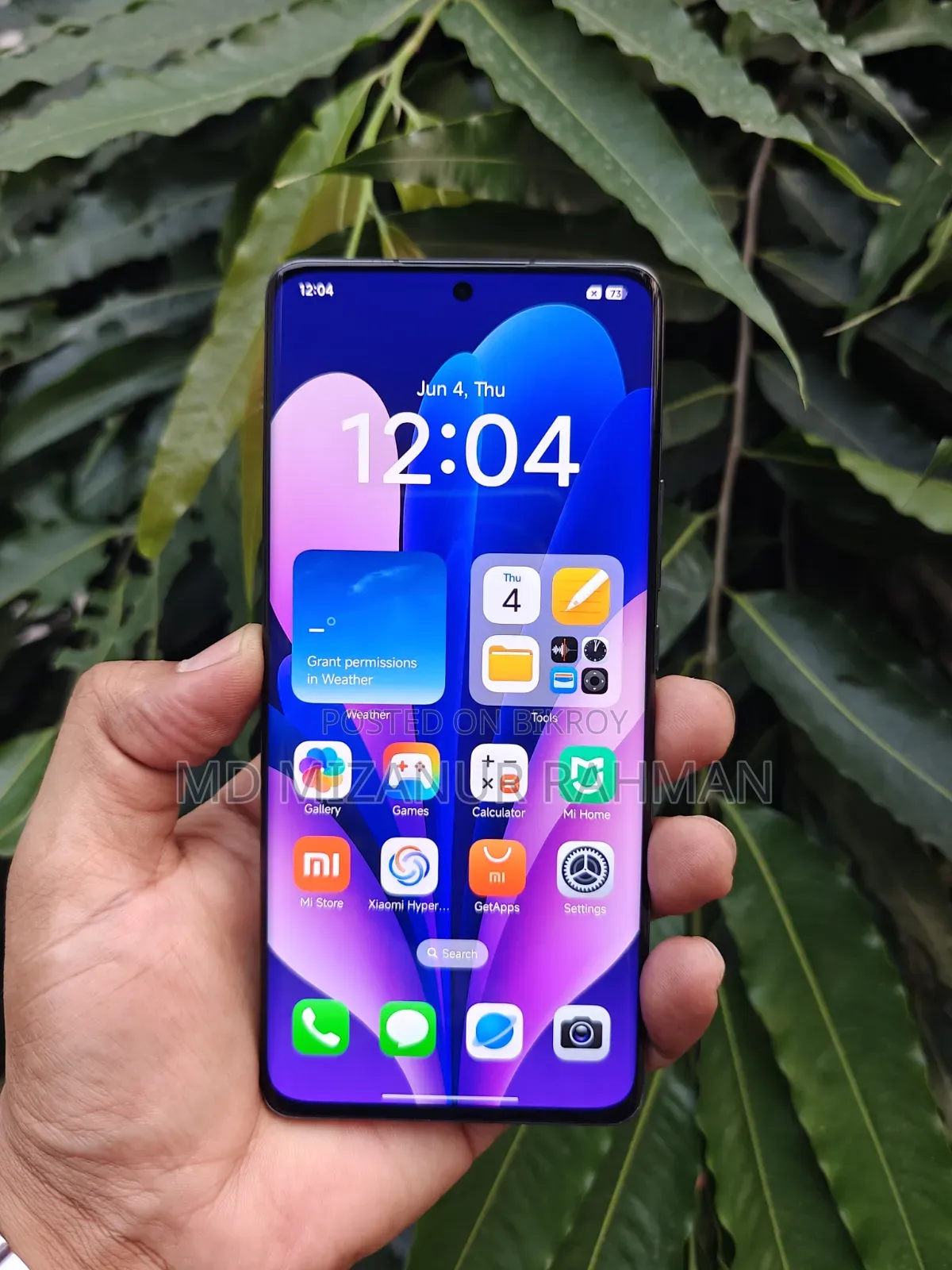 শাওমি ১২এস প্রো ২৫৬ জিবি ব্ল্যাক