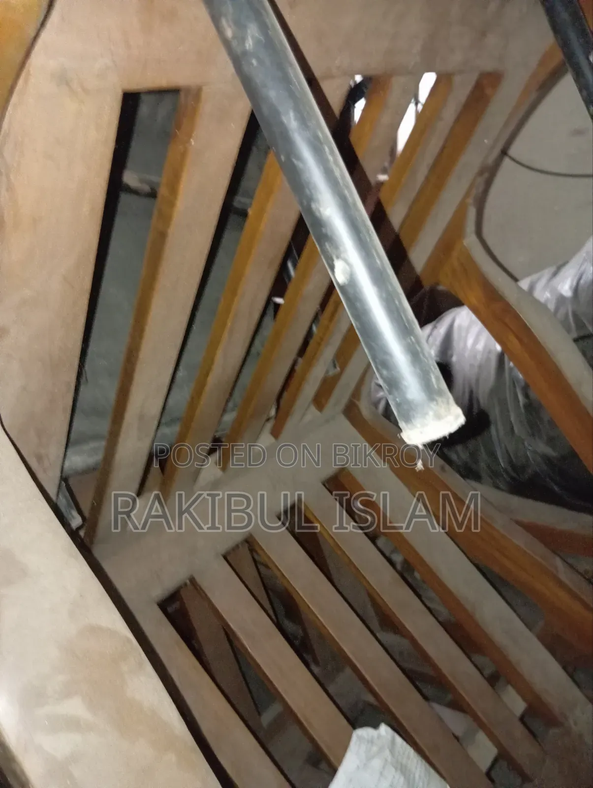 সেগুন কাঠের ২টি সিঙ্গেল সোফা