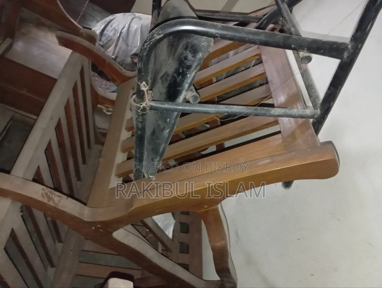 সেগুন কাঠের ২টি সিঙ্গেল সোফা