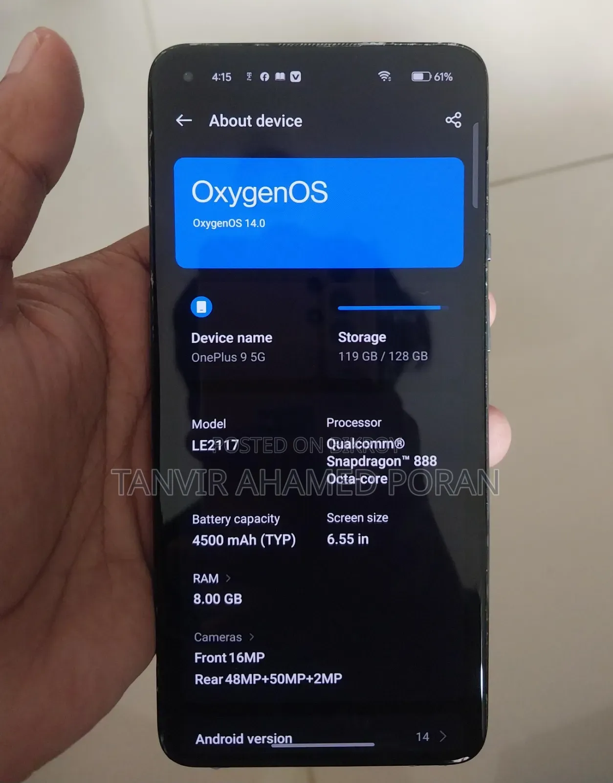 OnePlus 9 128 GB Black