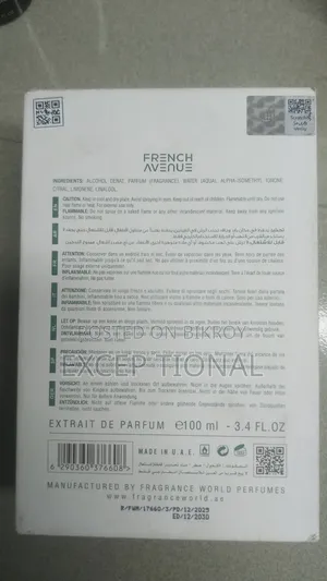 French Avenue Aether Extrait Perfume 85ml