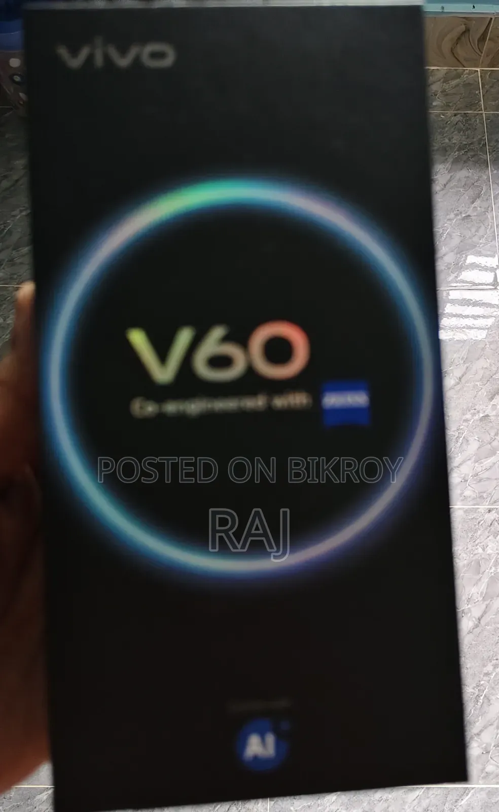 Vivo V60 256 GB Gray
