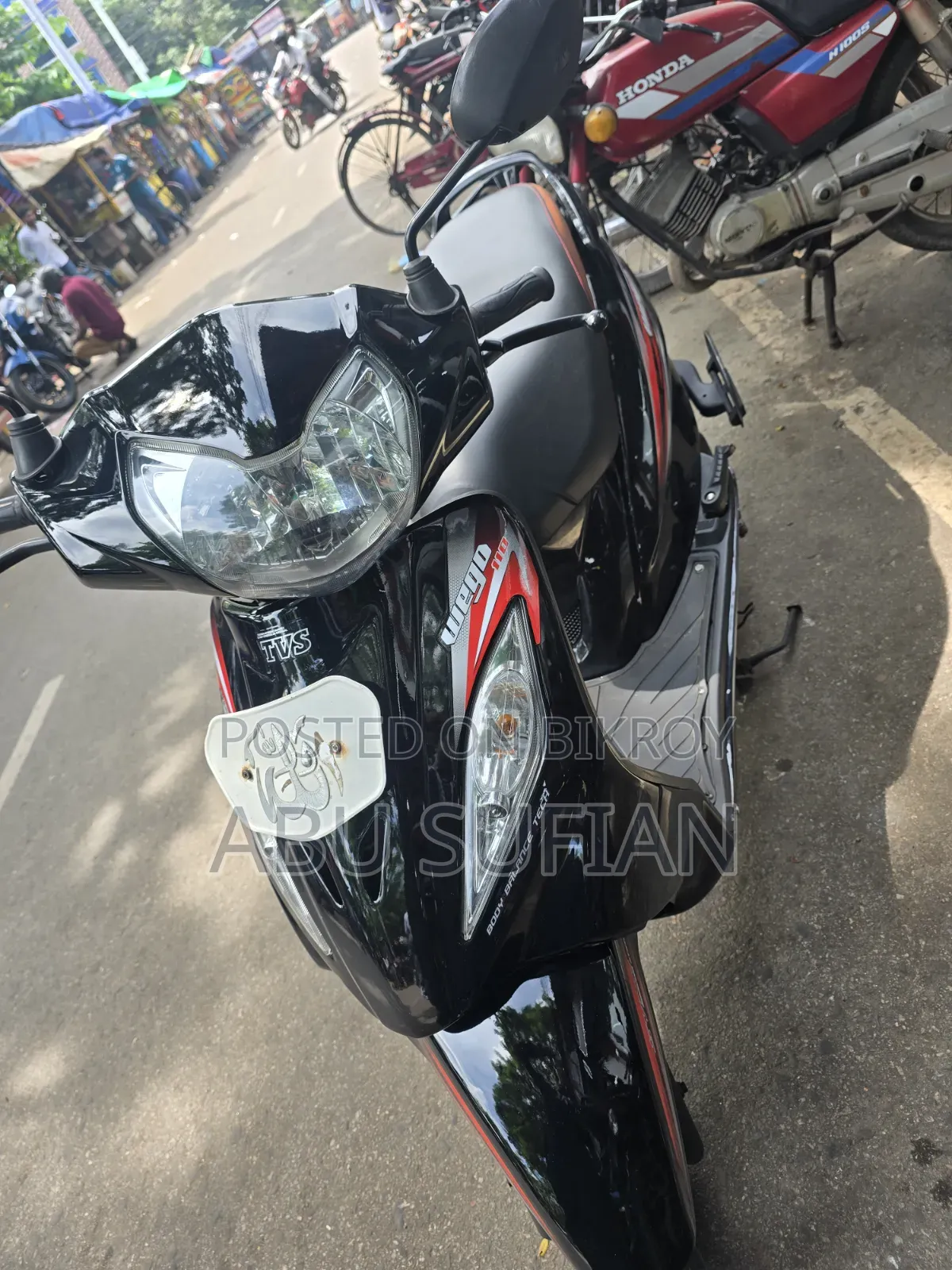 TVS Wego 2021 Black