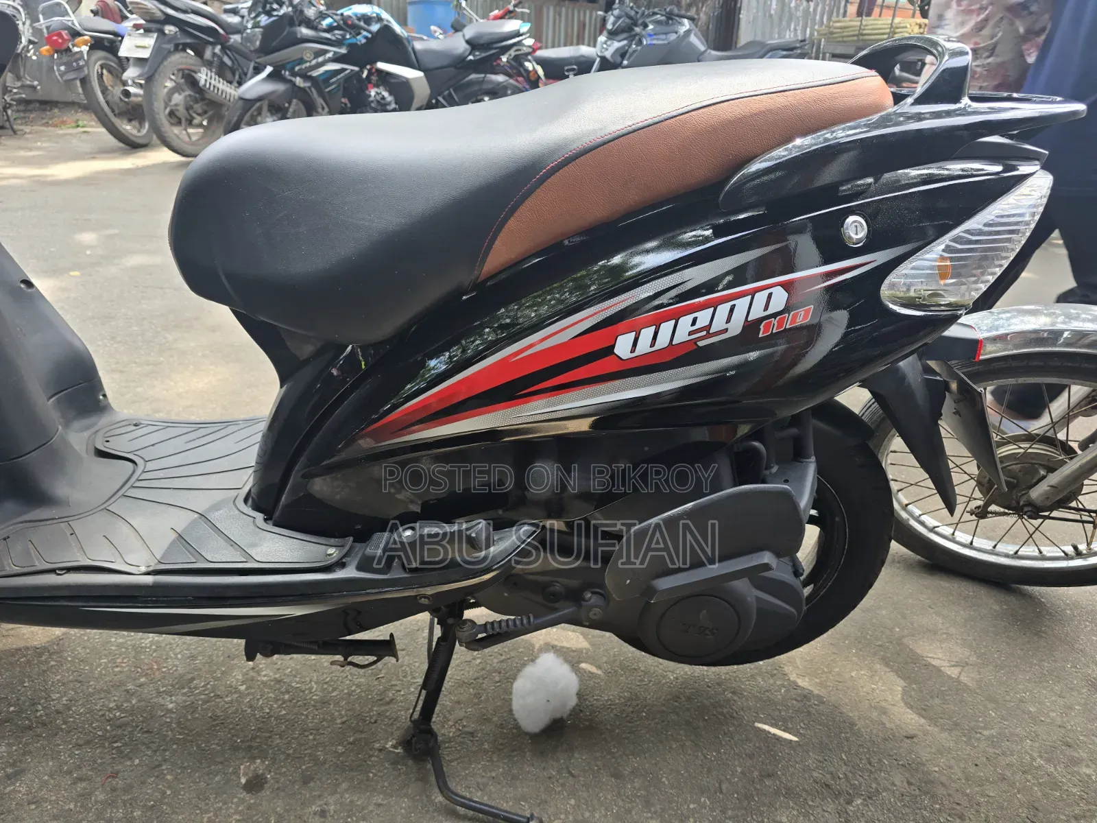 TVS Wego 2021 Black