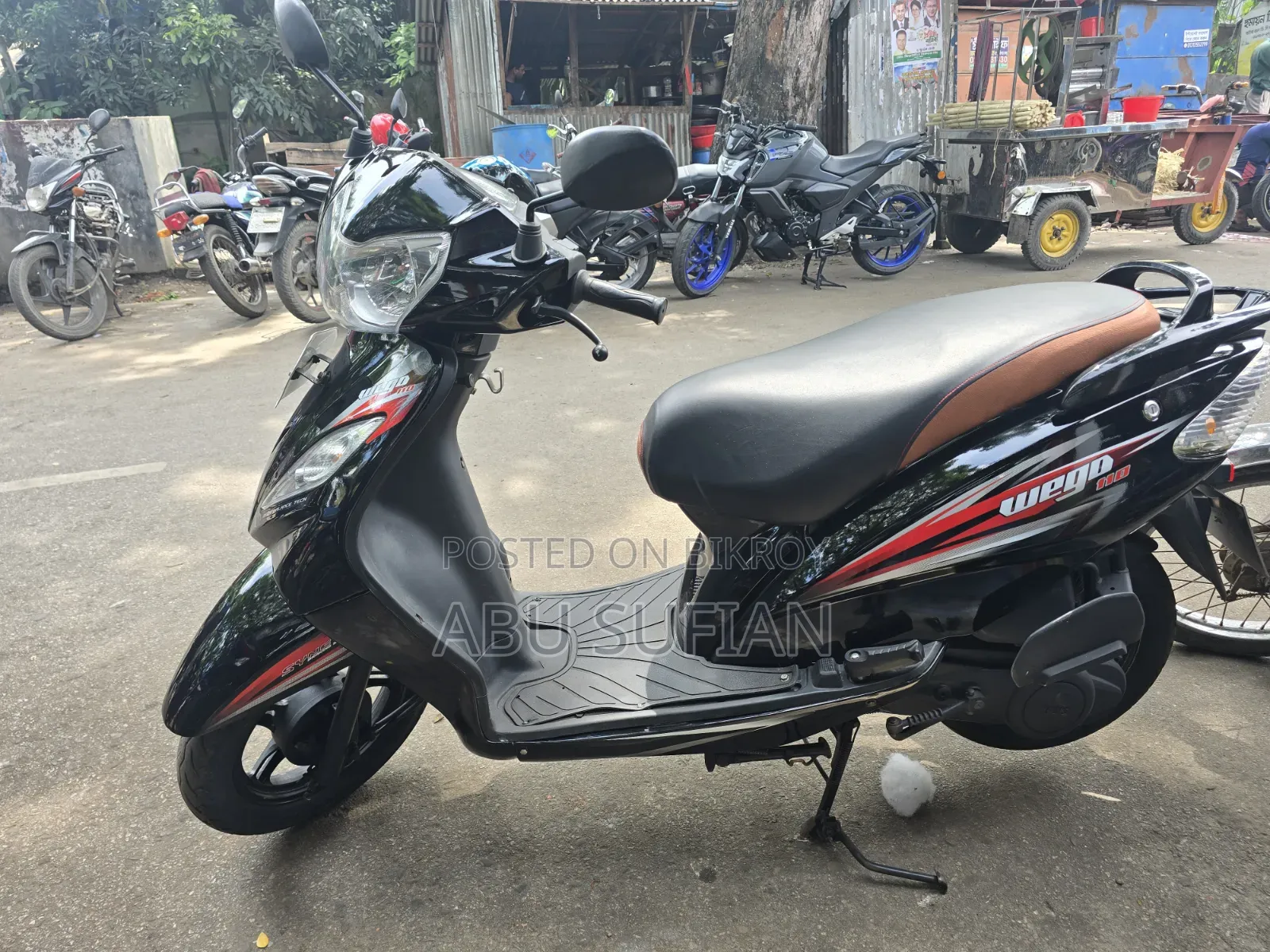 TVS Wego 2021 Black