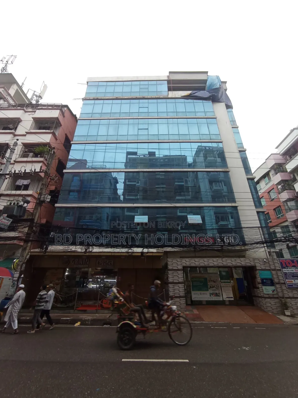 উত্তরায় ১৩০০০ বর্গফুটের সম্পূর্ণ বাণিজ্যিক ভবন ভাড়ার জন্য