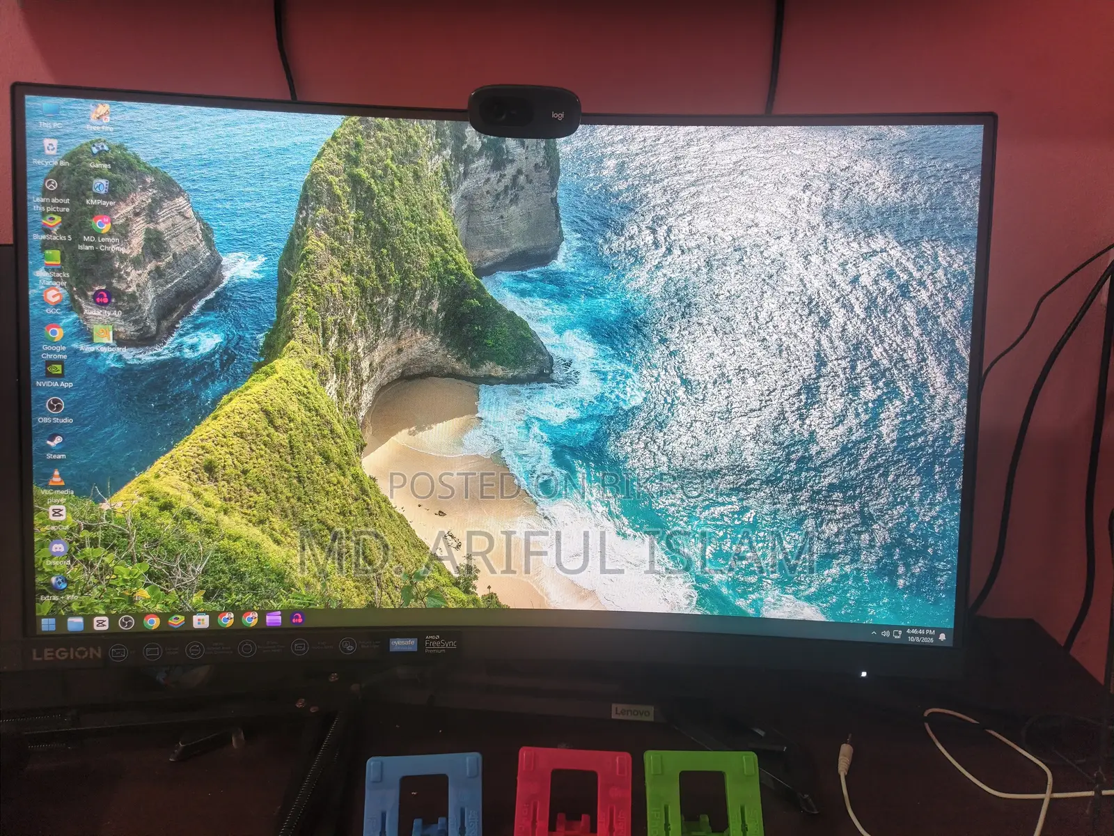 Desktop Computer Gigabyte 16GB AMD Ryzen 7 SSD 256GB