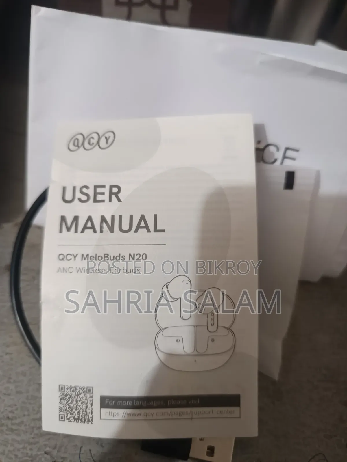 QCY MeloBuds N20 ANC Wireless Earbuds