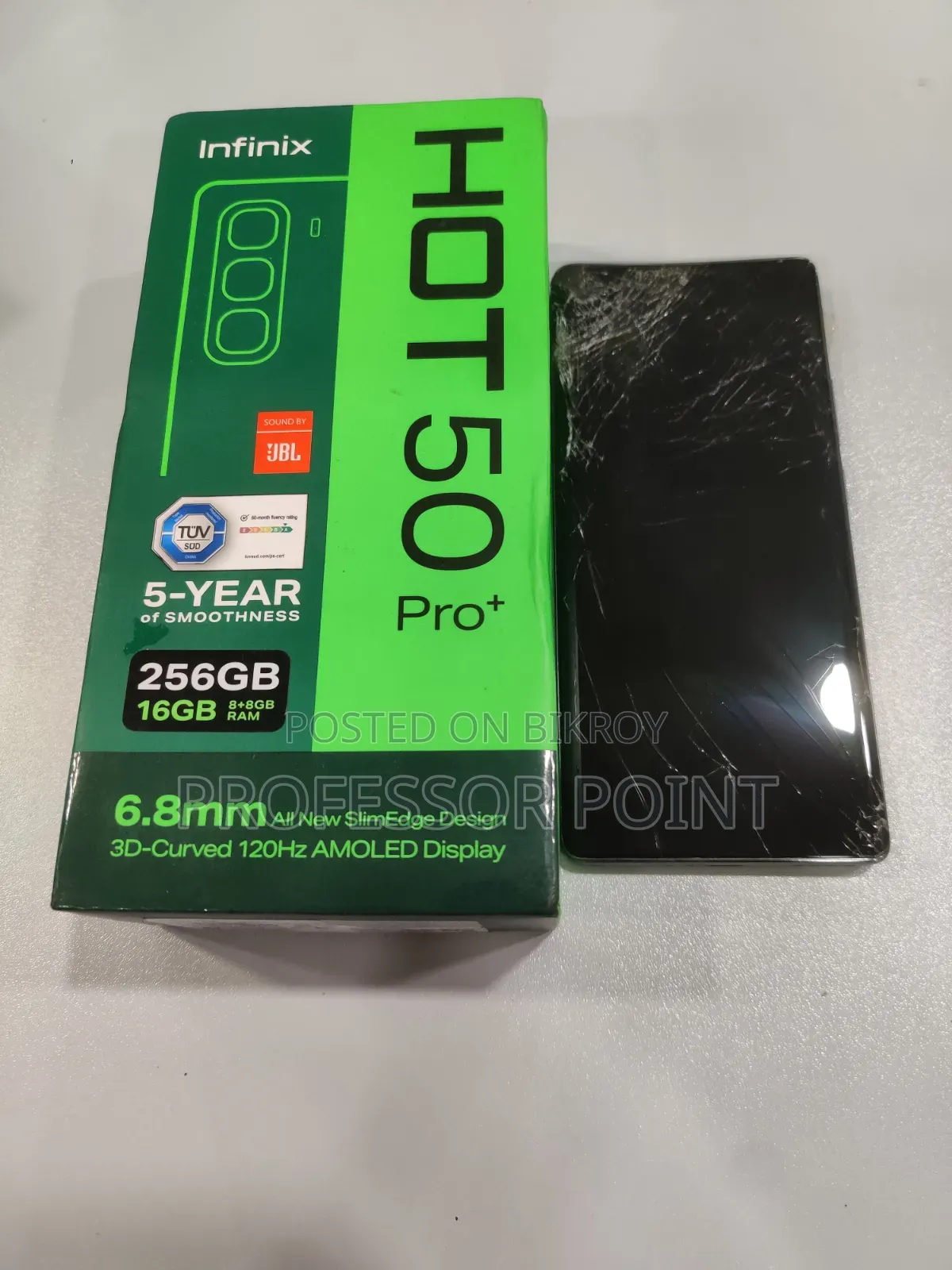 Infinix Hot 50 Pro+ 4G 256 GB Gray