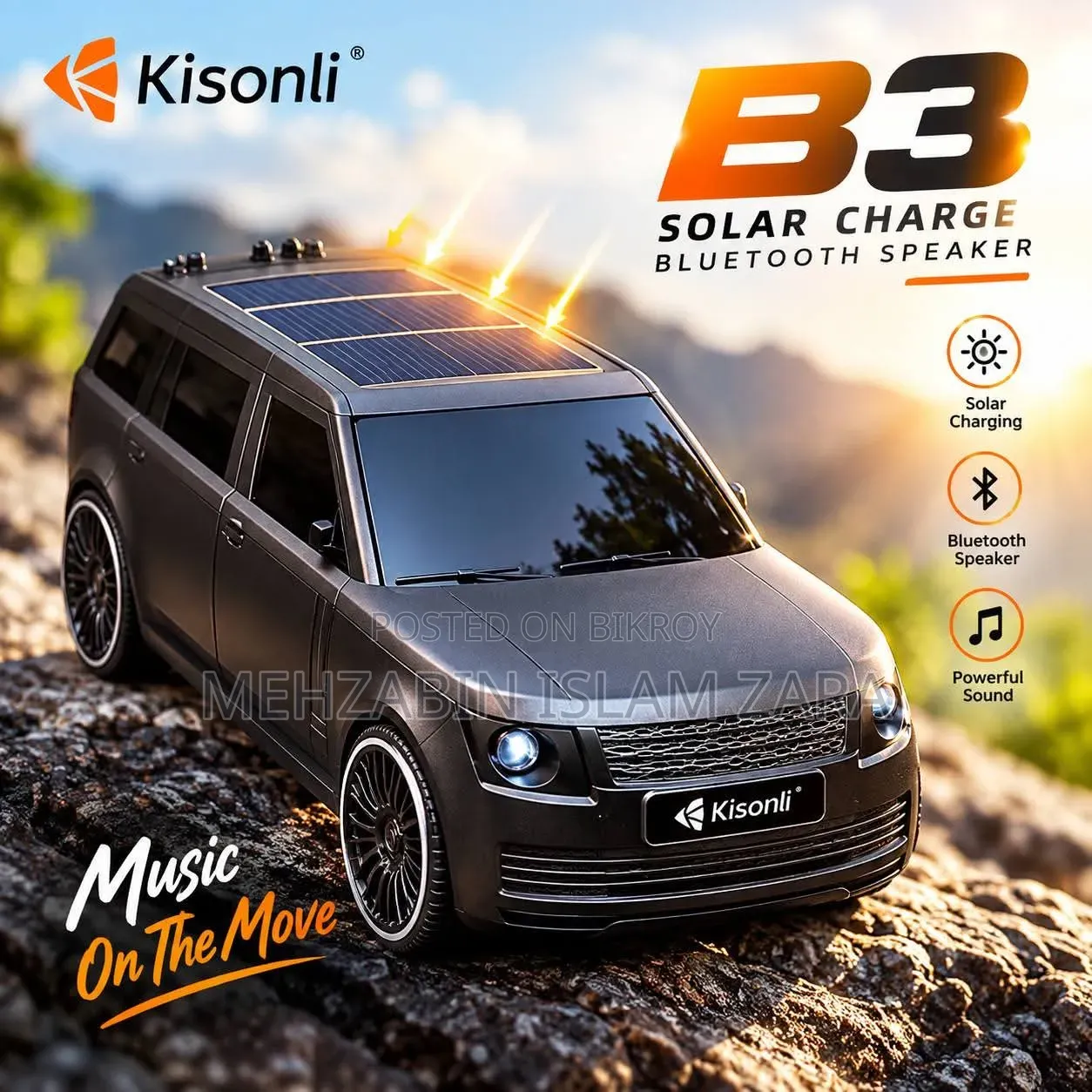 Kisonli B3 Bluetooth Speaker