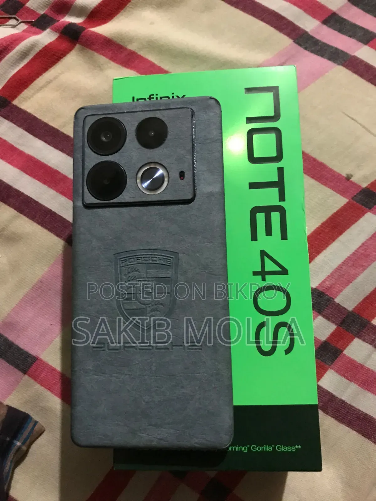 ইনফিনিক্স নোট ৪০এস ২৫৬ জিবি গ্রে