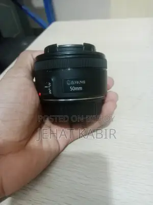 Canon 50 mm 1.8 Lens + Variable ND Filter