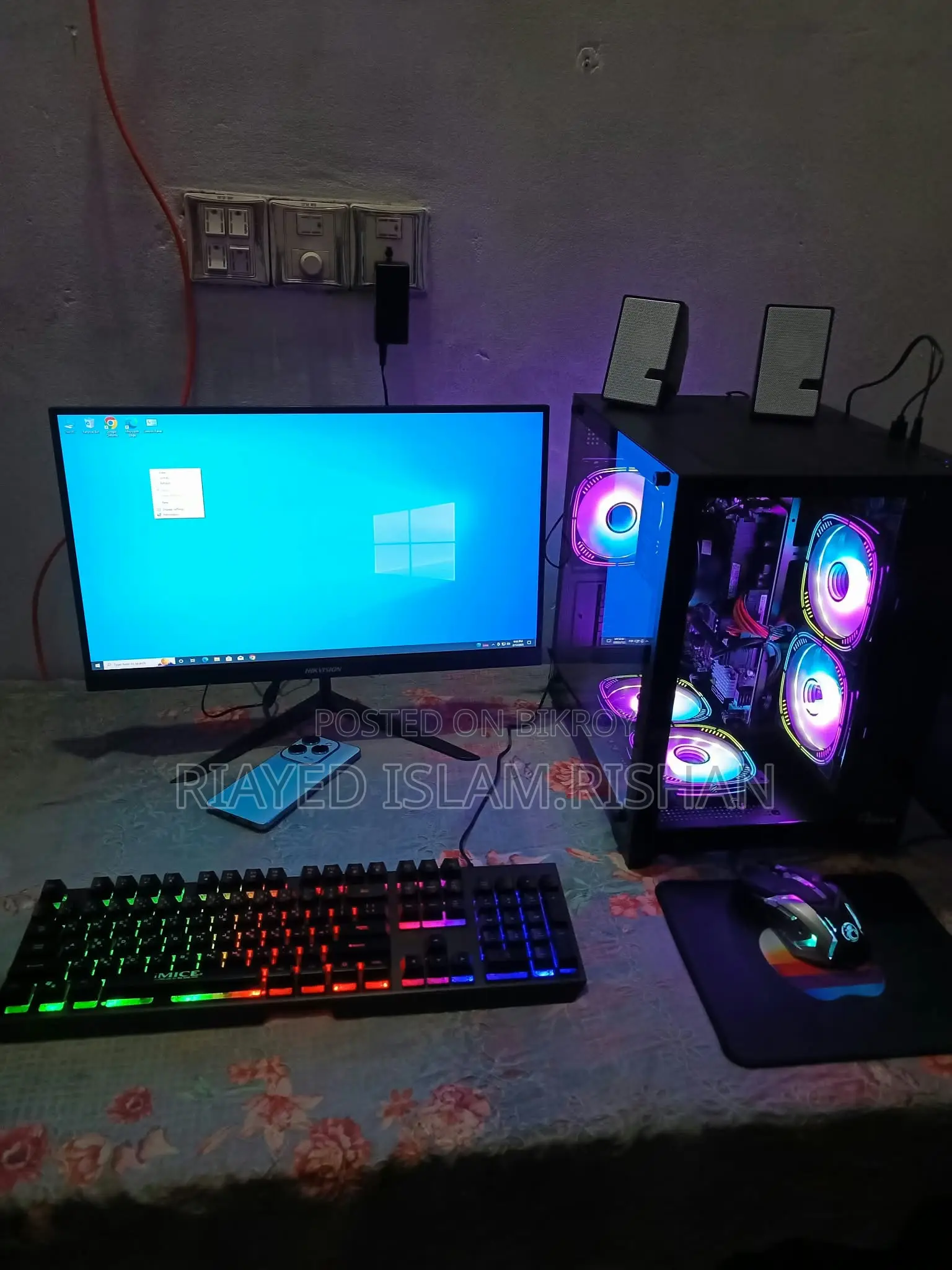 Desktop Computer MSI Model 8GB AMD Ryzen 5 SSD 512GB