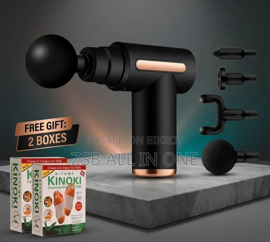 Mini Massager and Kinoki Combo