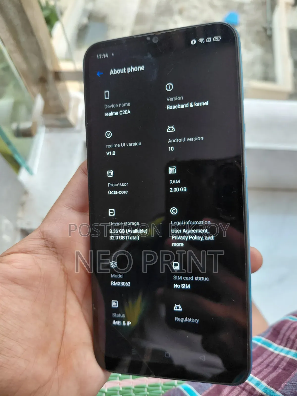 Realme C21Y 32 GB Blue