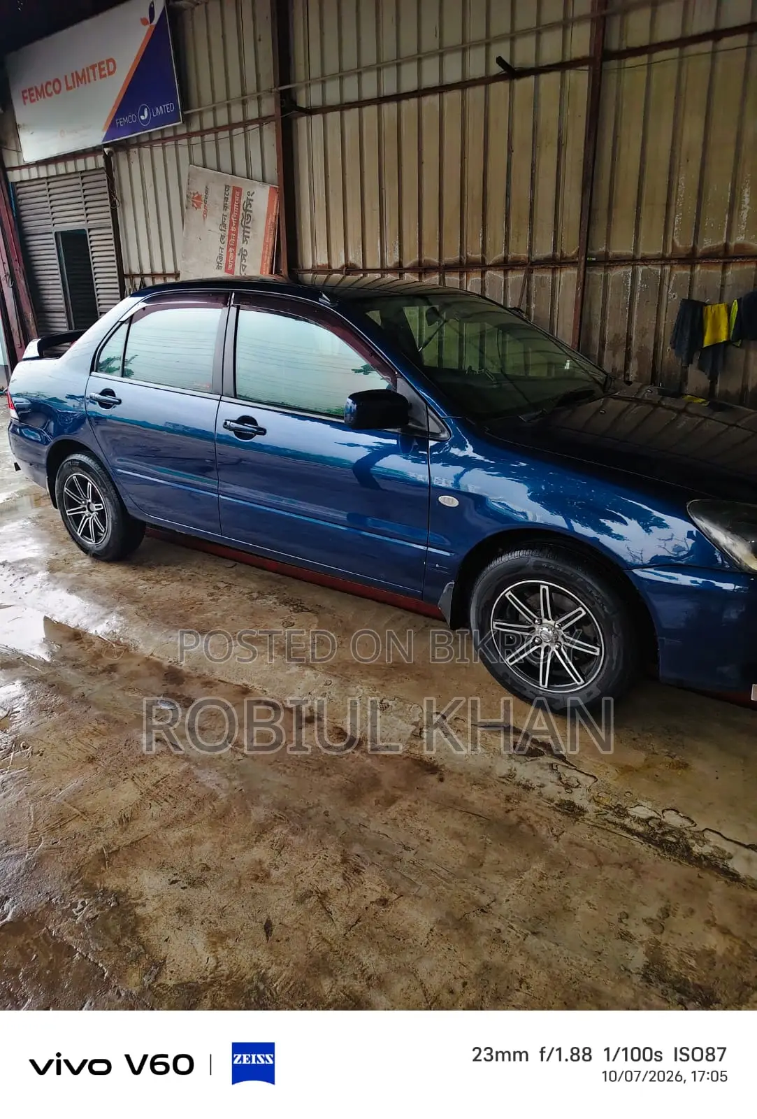 Mitsubishi Lancer 2004 Blue