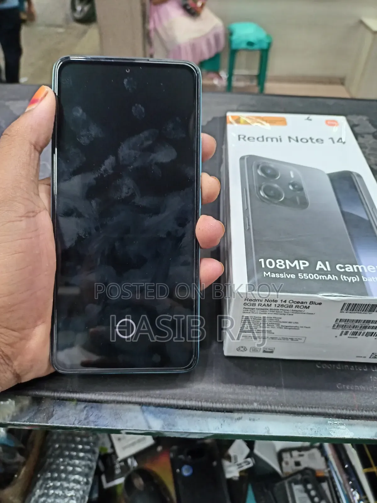 Xiaomi Redmi Note 14 4G 128 GB Blue