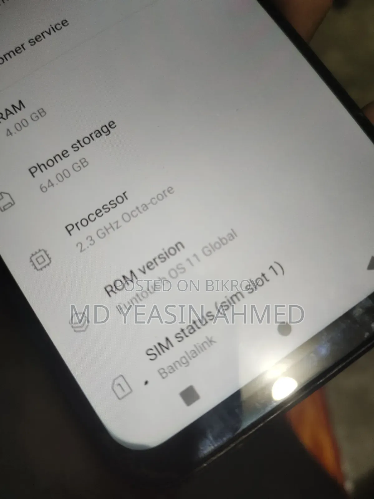 Vivo Y20 64 GB Black