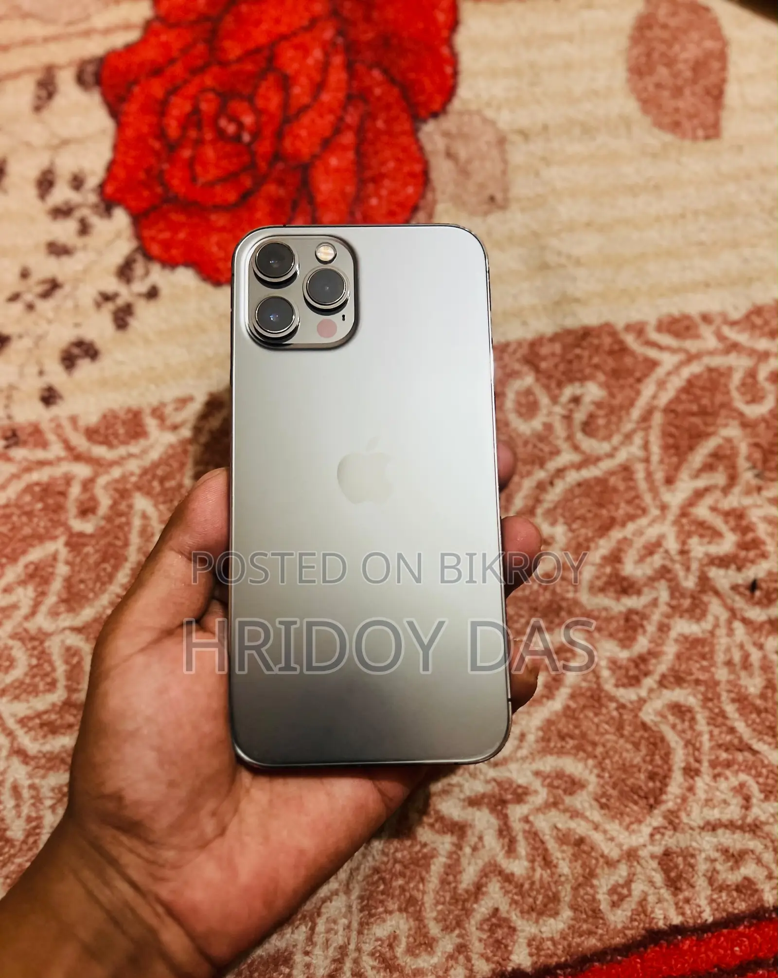 অ্যাপল আইফোন ১২ প্রো ম্যাক্স ১২৮ জিবি ব্ল্যাক