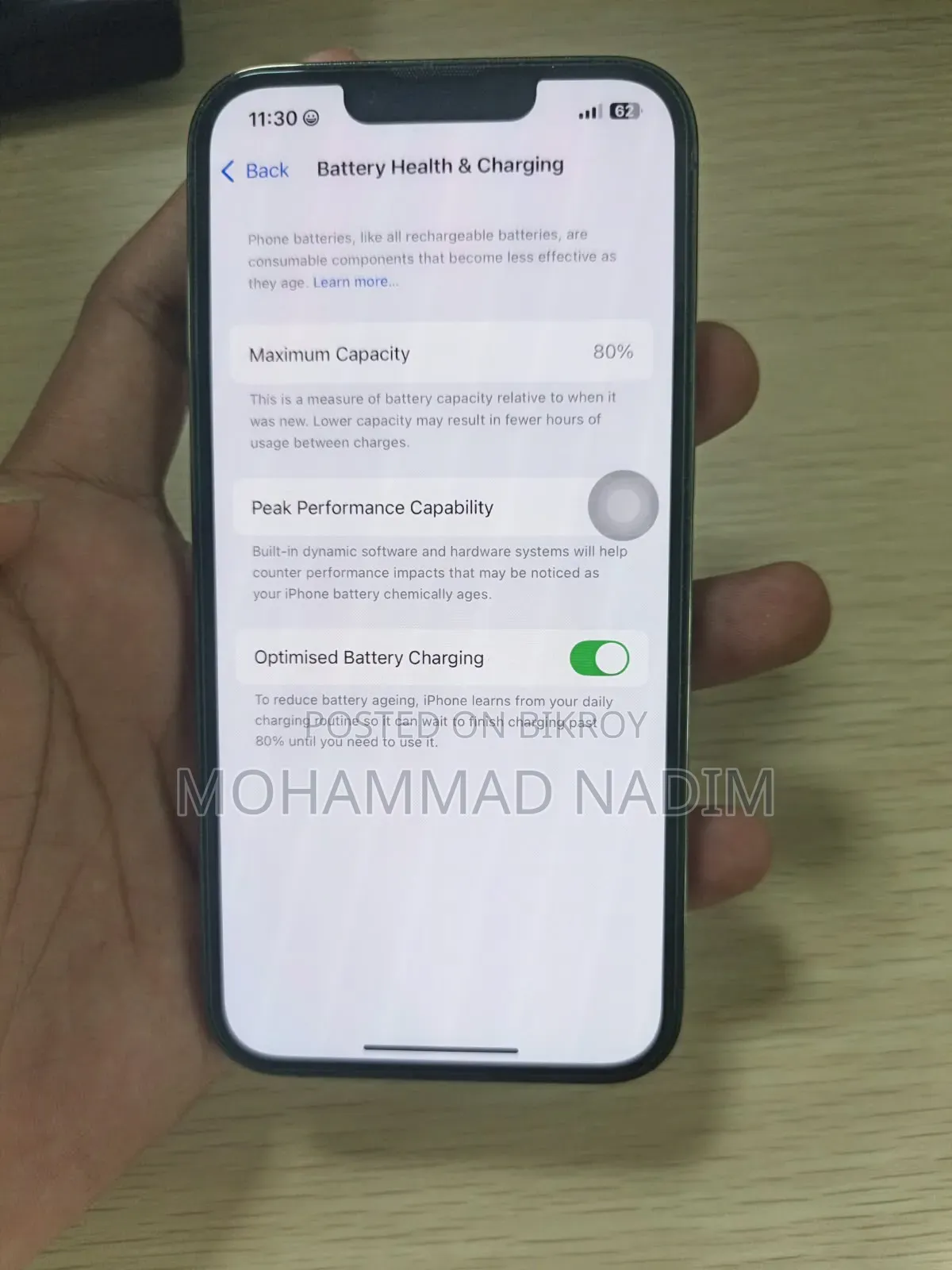 অ্যাপল আইফোন ১৩ প্রো ১২৮ জিবি গ্রিন