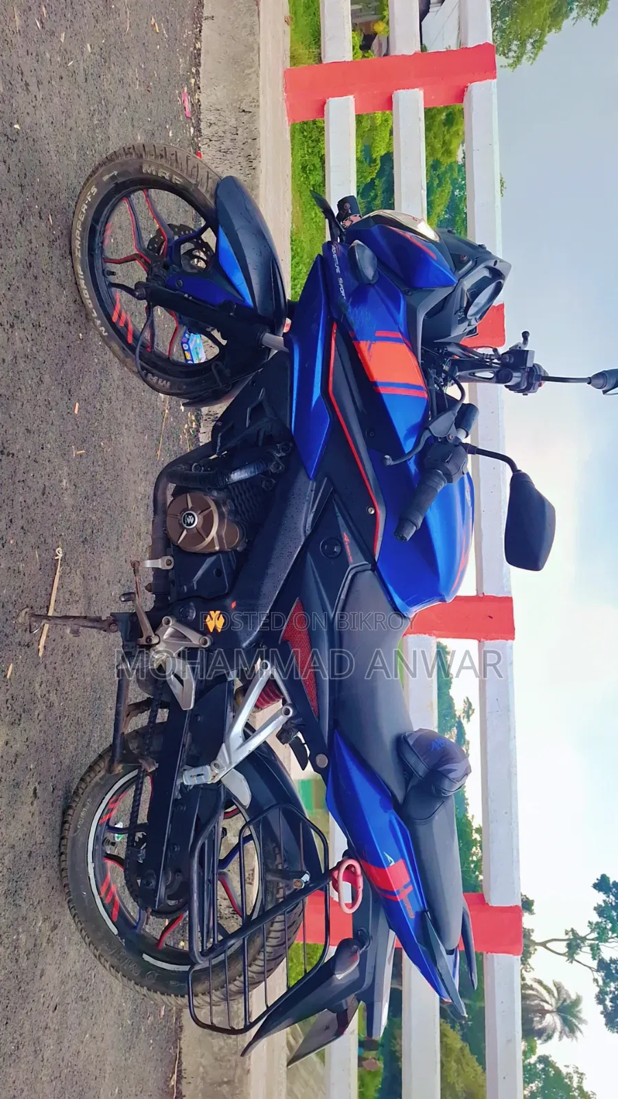Bajaj Pulsar NS 160 2016 Blue