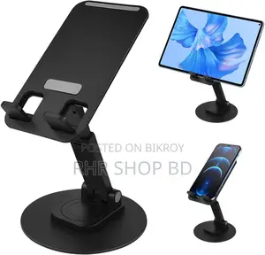 Adjustable & Foldable Phone/Tablet Holder | 360 Degree Metal Mobile