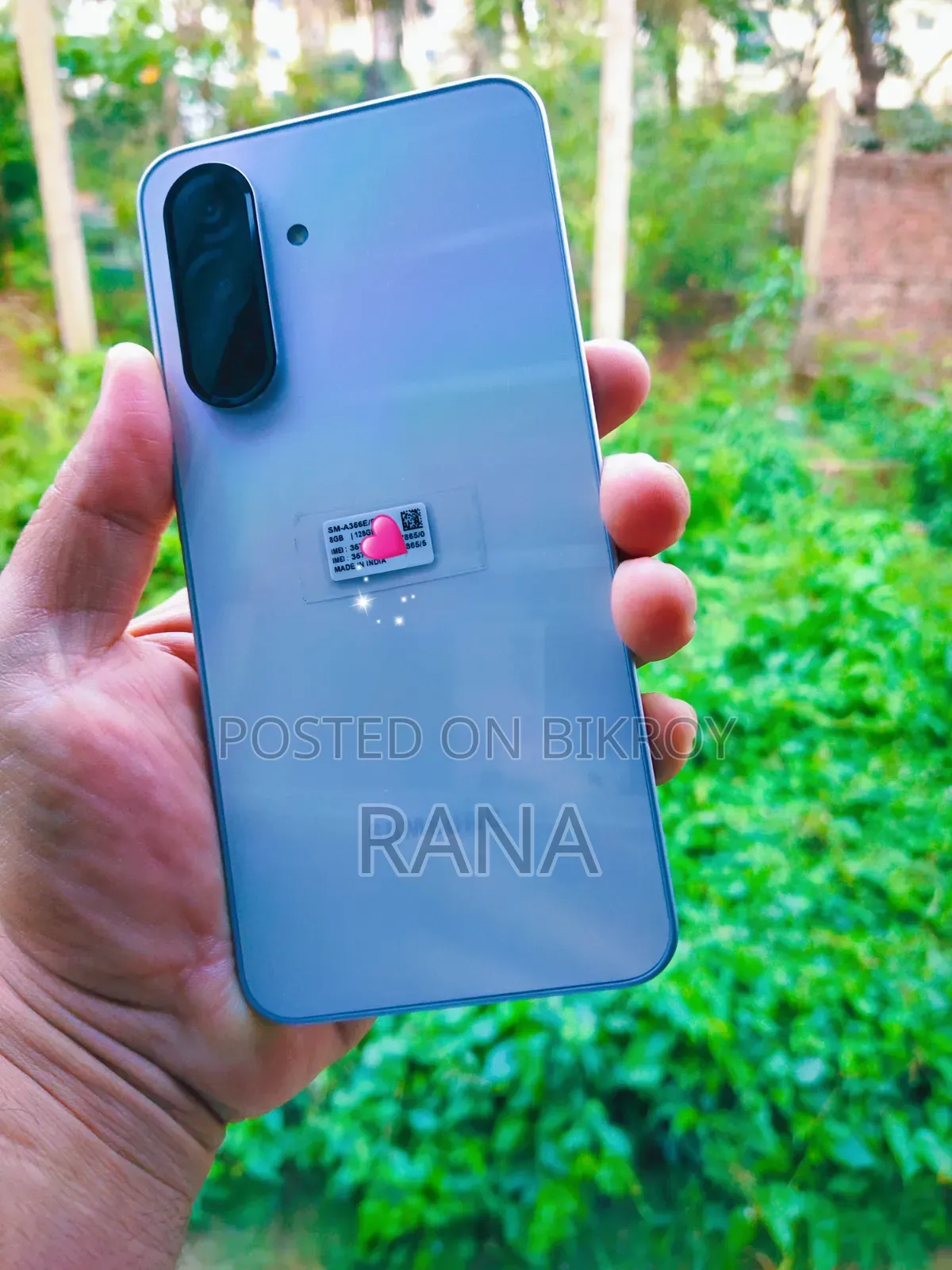 স্যামসাং গ্যালাক্সি এ৩৬ ২৫৬ জিবি সাদা