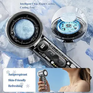 FAN-X05 High Speed Cooling Fan, Transparent Shell Design, Digital