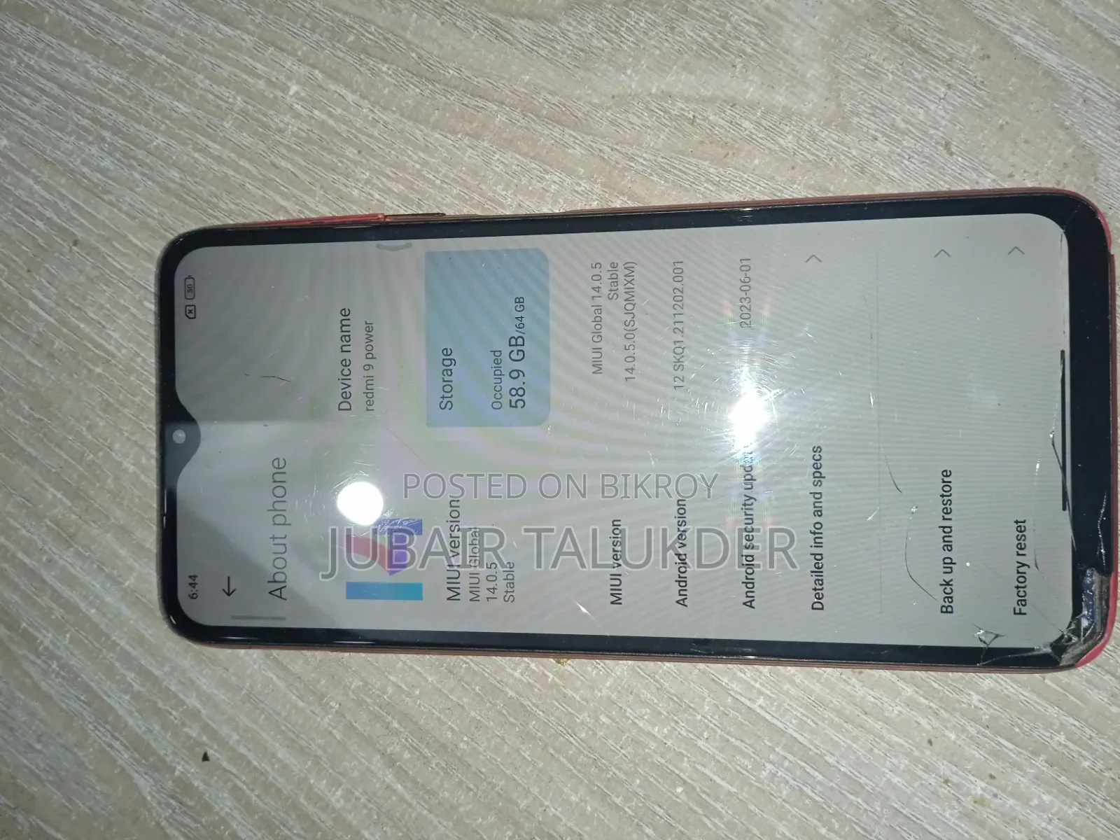 Xiaomi Redmi 9 Power 128 GB Red