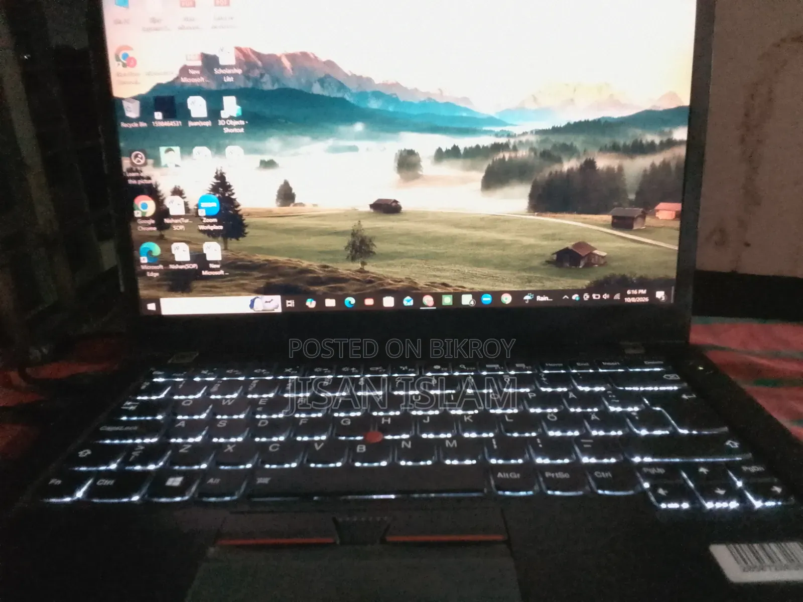 Laptop Lenovo ThinkPad X260 8GB Intel Core i5 HDD+SSD 256GB