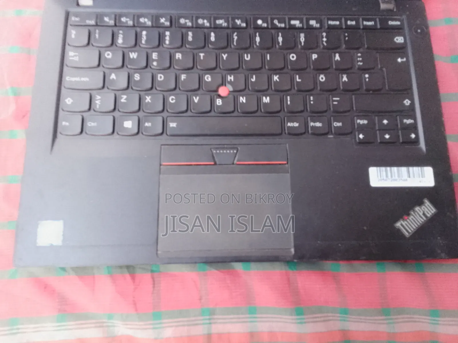 Laptop Lenovo ThinkPad X260 8GB Intel Core i5 HDD+SSD 256GB