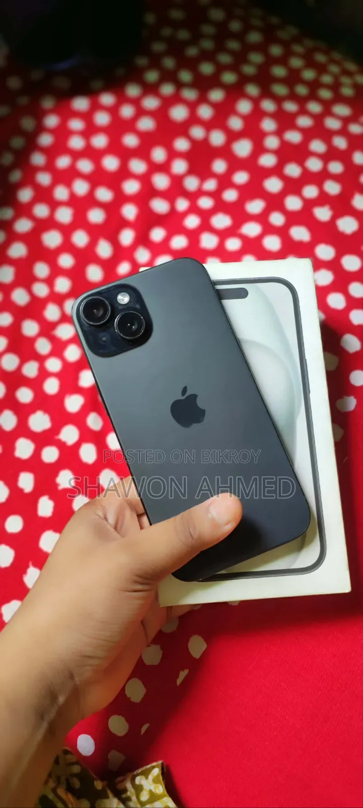Apple iPhone 15 128 GB Black
