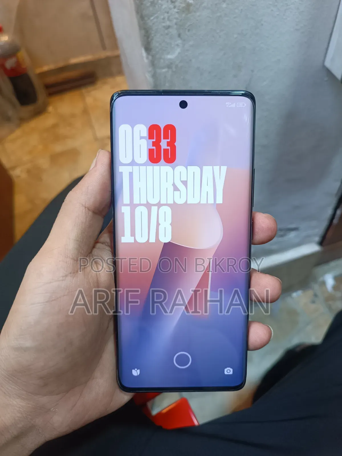 শাওমি সিভি ১এস ১২৮ জিবি ব্ল্যাক