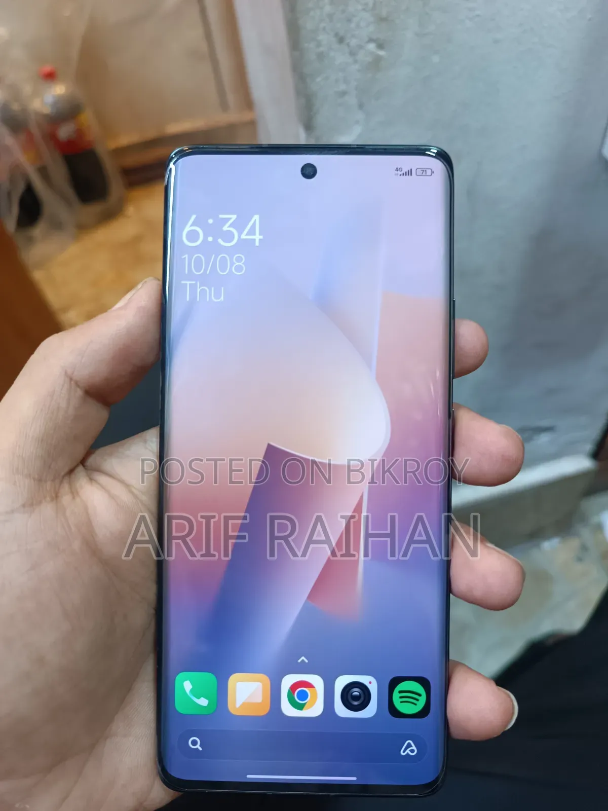 শাওমি সিভি ১এস ১২৮ জিবি ব্ল্যাক