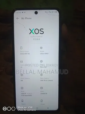 ইনফিনিক্স হট ৩০ ১২৮ জিবি ব্ল্যাক