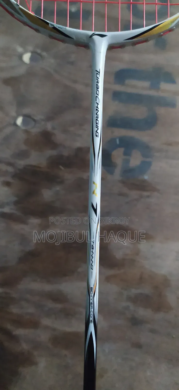 Li-Ning Turbo Charging N7 একটি ভালো মানের Racket বিক্রি হবে।