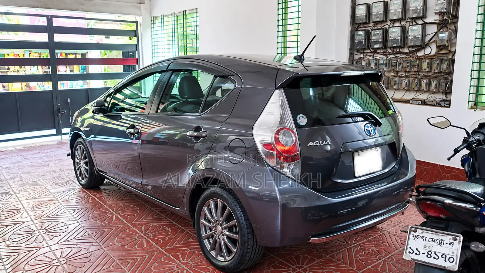 Toyota Aqua S 2014 Gray