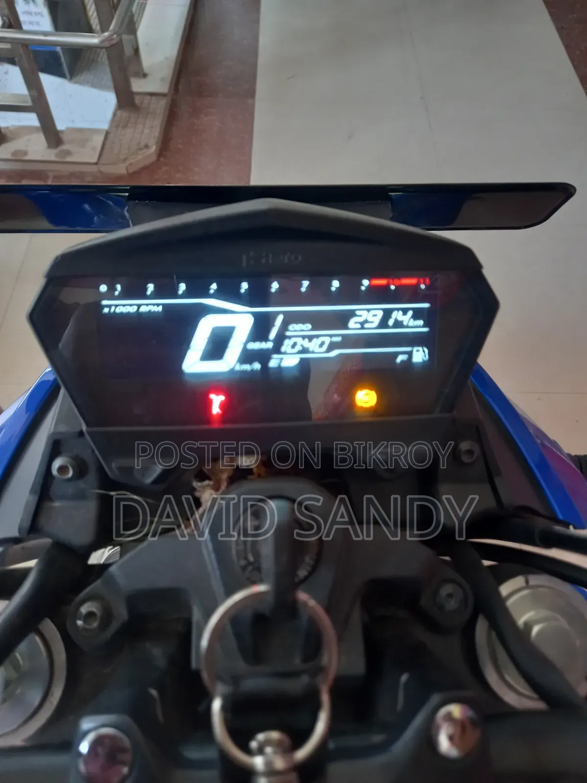নতুন হিরো এক্সট্রিম ১২৫আর ২০২৬ নীল